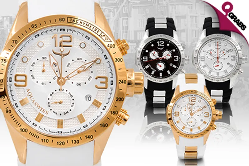 For QR649 Impress with Men’s Aquaswiss Trax 6H Watches - Choose from 7 Eye-Catching Options! (QR5098 Value)